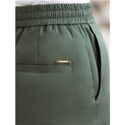 Юбка на резинке, с карманами из тонкого хлопкового твила с эластаном