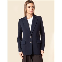 Жакет трикотажный из тонкого футера с эластаном на подкладке