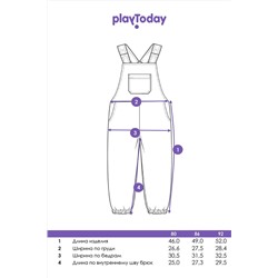 Полукомбинезон PLAYTODAY, 1088902