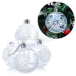 Набор шаров "Хрустальная мечта" (6см) в пакете