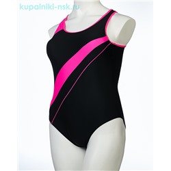 383 F Купальник сплошной спортивный (50-58)
