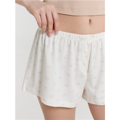 КОМПЛЕКТ ЖЕНСКИЙ (ДЖЕМПЕР, ШОРТЫ) 592599