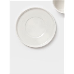 Чайная пара Magistro White Snow, 270 мл, фарфор, белая