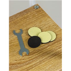 Подставка для цветов Greengo, 4 полки, 36×23×74 см, напольная, каркас металл, полки МДФ, белая