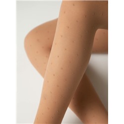 Нарядные CONTE DOTSY Колготки в мелкую точку с усиленным торсом-шортиками