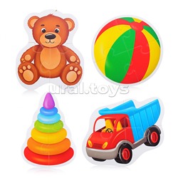 Мягкий пазл "Игрушки"