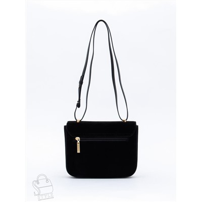 Сумка женская кожаная 1045MF black Polina&Eiterou