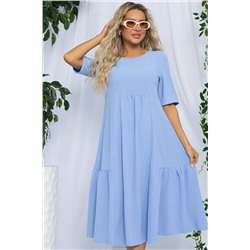 Платье Воздушный поцелуй (голубое) П13093-18М