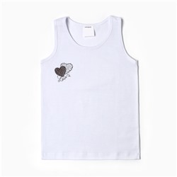 Майка для девочки, микс/принт, рост 98 см (3 г)