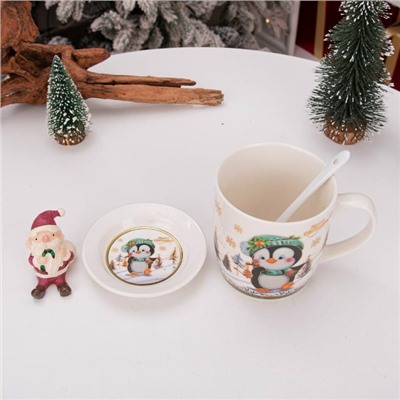 Подарочный набор кружка с ложкой #23098348