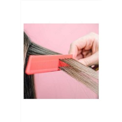 Nail Art Расчёска для мелирования узкая (металлическая спица), розовый KRISTALLER, 1107809