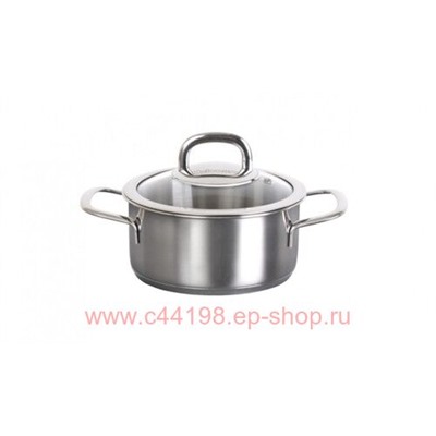 Кукмара Кастрюля SAFIA со стеклянной крышкой 1,2 л 16 см SF-CA1216G