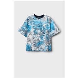 Фуфайка трикотажная для мальчиков (футболка) PLAYTODAY, 1243837