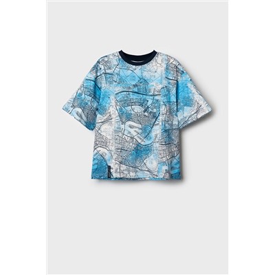 Фуфайка трикотажная для мальчиков (футболка) PLAYTODAY, 1243837