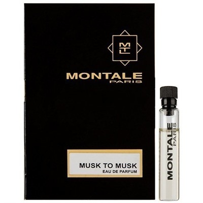 MONTALE MUSK TO MUSK edp 2ml пробник