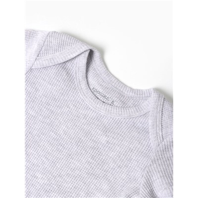 Боди Крошка Я Melange, рост 86-92, серое