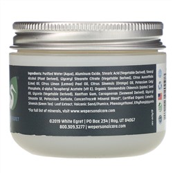 White Egret Personal Care, Man Scrub,  2 oz (59 ml)
