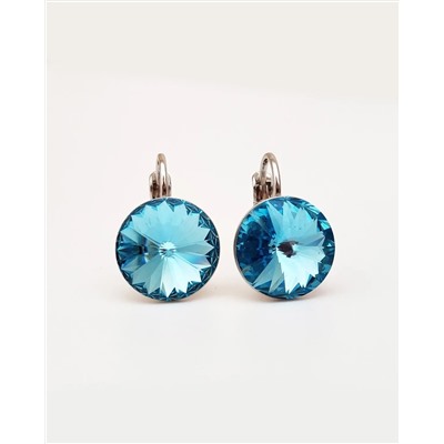 Серьги кристаллами Swarovski