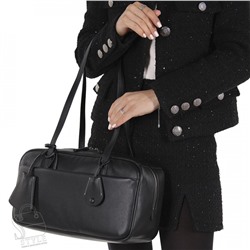 Сумка женская кожаная 3691VG black Vitelli Grassi