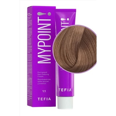 TEFIA Mypoint 8.8 Гель-краска для волос тон в тон / Светлый блондин коричневый, безаммиачная, 60 мл KRISTALLER, 1108806