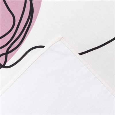 Полотенце пляжное Этель «Девушка» 96×146 см, 100% хлопок