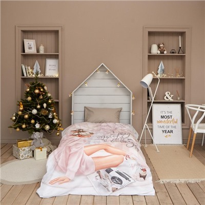 Постельное бельё 1.5-спальное «Этель» Sweet holidays, бязь