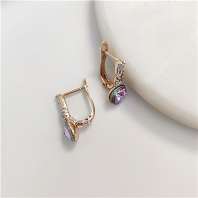 Серьги с кристаллами Swarovski