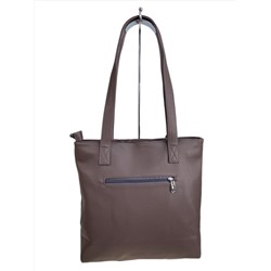 Женская сумка из искусственной кожи, цвет темная пудра