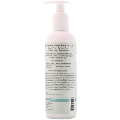 Aubrey Organics, Body Lotion, Collagen & Almond, All Skin Types, 8 fl oz (237 ml)