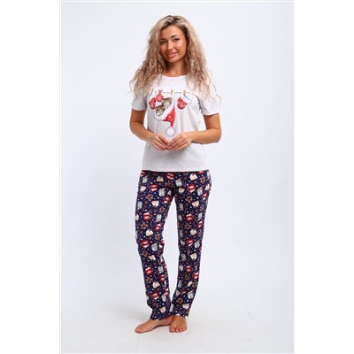 Костюм с брюками КД-008-080 Котята новогодние НАТАЛИ, 1225930