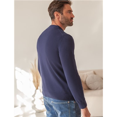 Джемпер-поло из хлопка с нейлоном