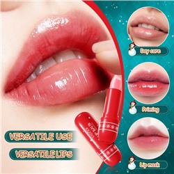 Бальзам для губ Новогодний Sadoer с ВИШНЕЙ, 3,8 гр.