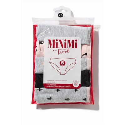 Трусы, 5 шт. MINIMI, 1059743