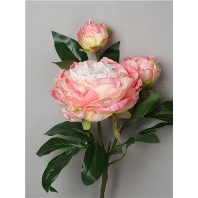 Цветок искусственный Пион 60 см / RW-307 /уп 24/144/