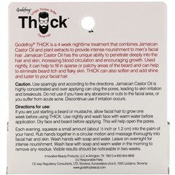 Godefroy, Thick, сыворотка для роста бороды и усов, 15 мл
