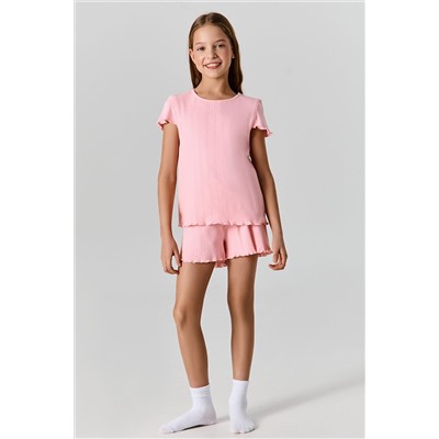 Комплект для девочек (футболка, шорты) MARK FORMELLE, 1232070