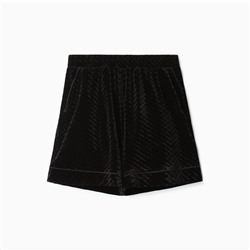 Шорты женские KAFTAN «Бархат» размер 40, черный