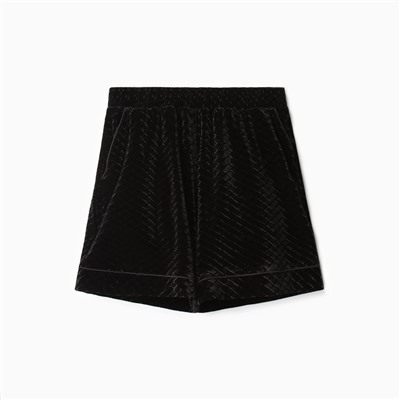 Шорты женские KAFTAN «Бархат» размер 40, черный