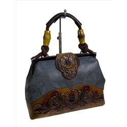 Женская сумка из искусственной кожи, цвет графит