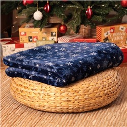 Плед «LoveLife. Снегопад» 180×200 см, велсофт