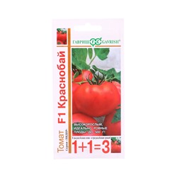 Семена Томат Краснобай F1 серия 1+1/25 шт. автор. DH