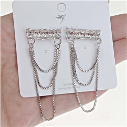 Серьги длинные на гвоздиках арт. 11 6670 (id 246102)