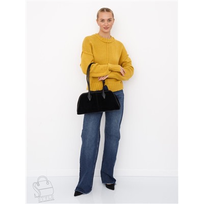 Сумка женская кожаная 990180NN black Natale Navetta