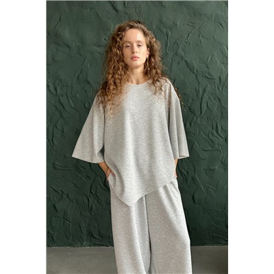 Брюки женские  ASY107/01/Серый меланж