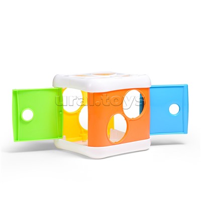 Куб развивающий "Сортер" в коробке