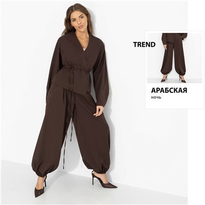 Брючный костюм дизайнерский, Стиль говорит (2 в 1)