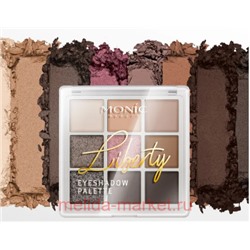 Monic Beauty Тени для век 9 цветов тон 06 Mysterious Forest Liberty