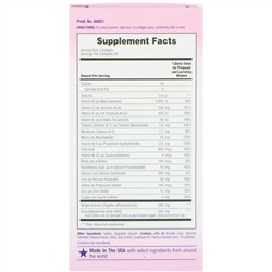 Nature's Bounty, Мультивитамины для здоровой мамы Optimal Solutions, 60 желатиновых капсул