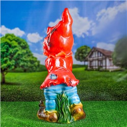Садовая фигура из гипса «Водолей» большой, 36×32×80 см
