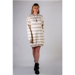 Платье, вязаная туника Полоска арт.1991